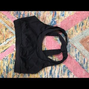 Lululemon black sports bra - size 4